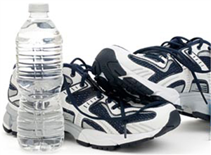 shoes and water 